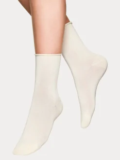 Nanso BAMBOO COMFORT nilkkasukat - luonnonvalkoinen* Katso Valikoima|Katso Sukat