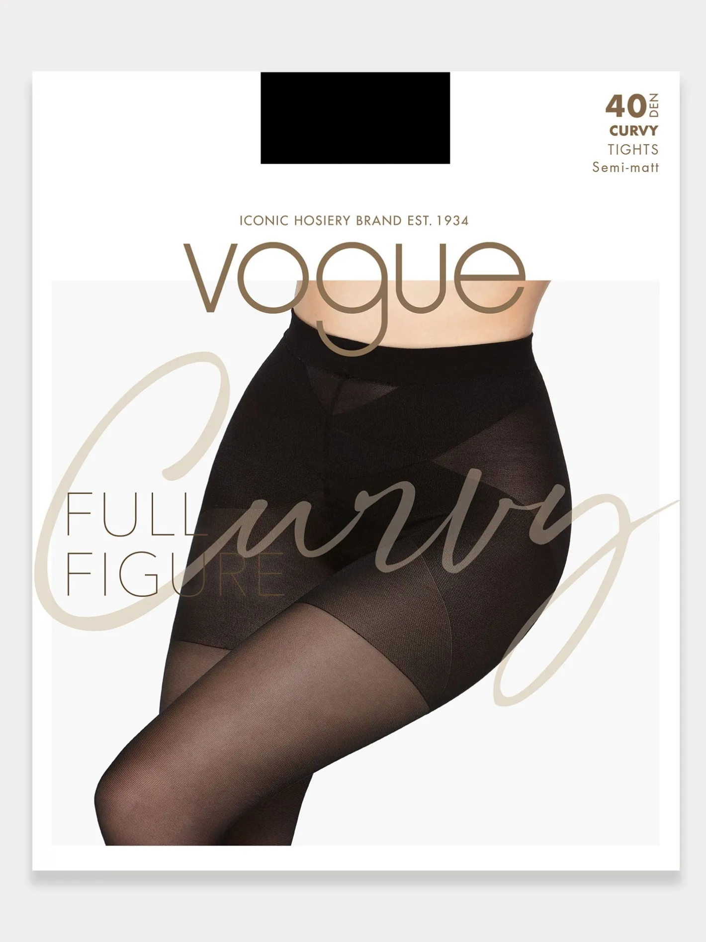 Nanso CURVY 40 den sukkahousut - musta* Katso Curvy-Sukkahousut|Katso Valikoima