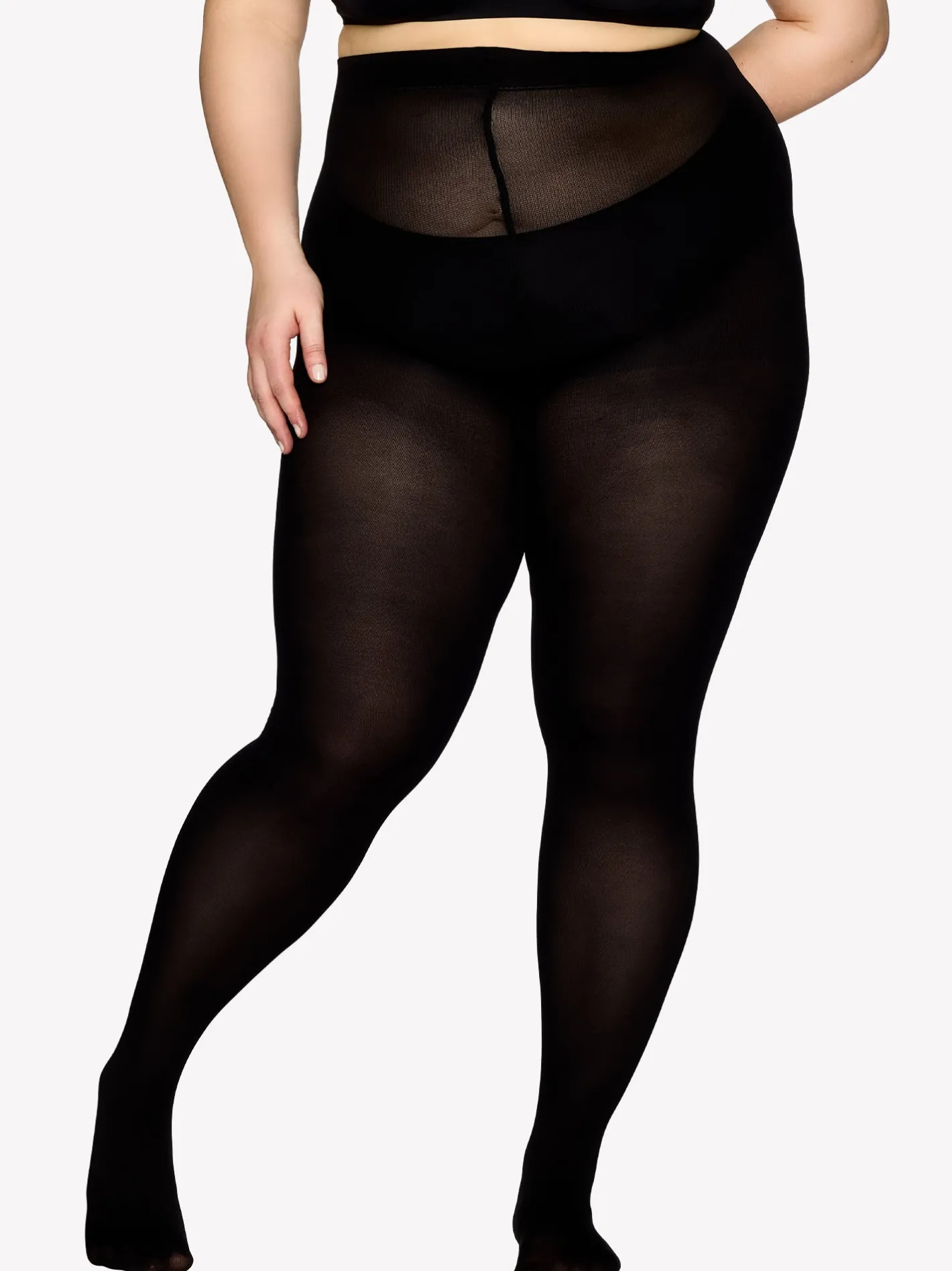 Nanso CURVY 60 den sukkahousut - musta* Katso Curvy-Sukkahousut|Katso Valikoima