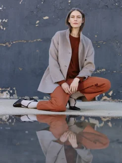 Nanso ELLA lyhyt villakangastakki -* Takit, Jakut Ja Liivit