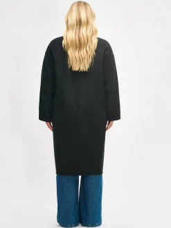 Nanso ELLE pitkä villakangastakki -* Takit, Jakut Ja Liivit