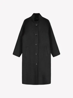 Nanso ELLE pitkä villakangastakki -* Takit, Jakut Ja Liivit