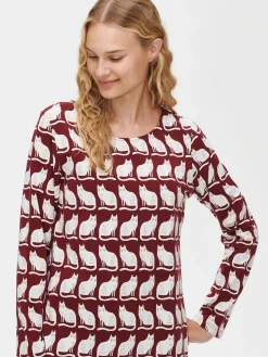 Nanso HELVI lyhyt yöpaita -* Yöasut Ja Oloasut