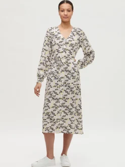 Nanso HUISKAT pitkä kangasmekko -* Mekot