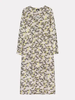 Nanso HUISKAT pitkä kangasmekko -* Mekot