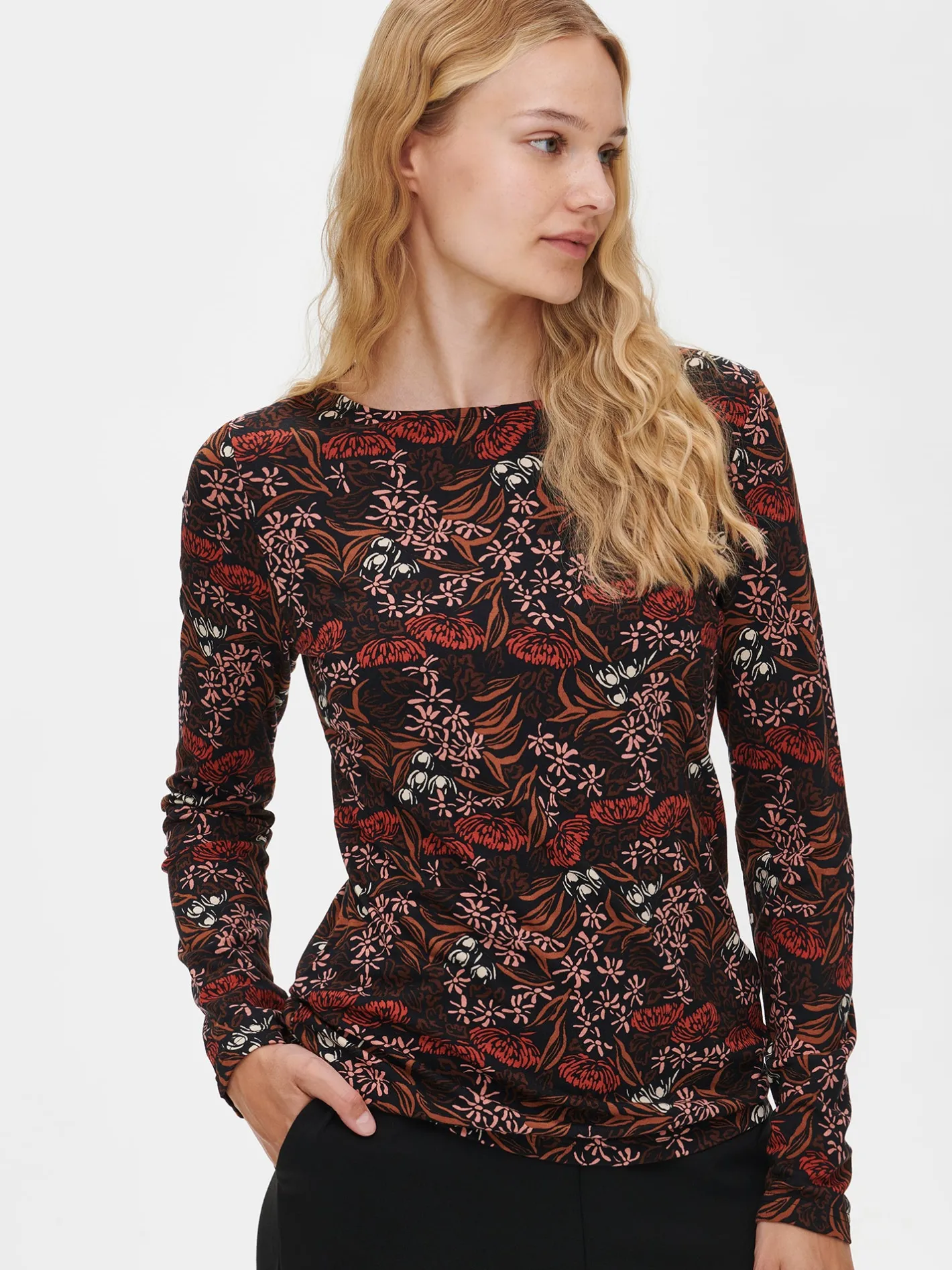 Nanso JALAVA pitkähihainen pusero -* Paidat Ja Tunikat