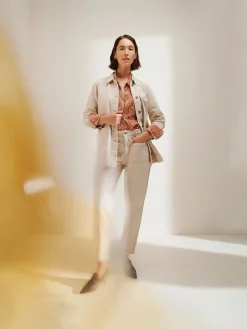 Nanso JÄLKI paitapusero -* Pellavavaatteet|Paidat Ja Tunikat