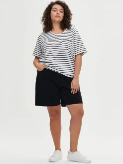 Nanso KAMILLA farkkushortsit - tumman* Housut Ja Farkut