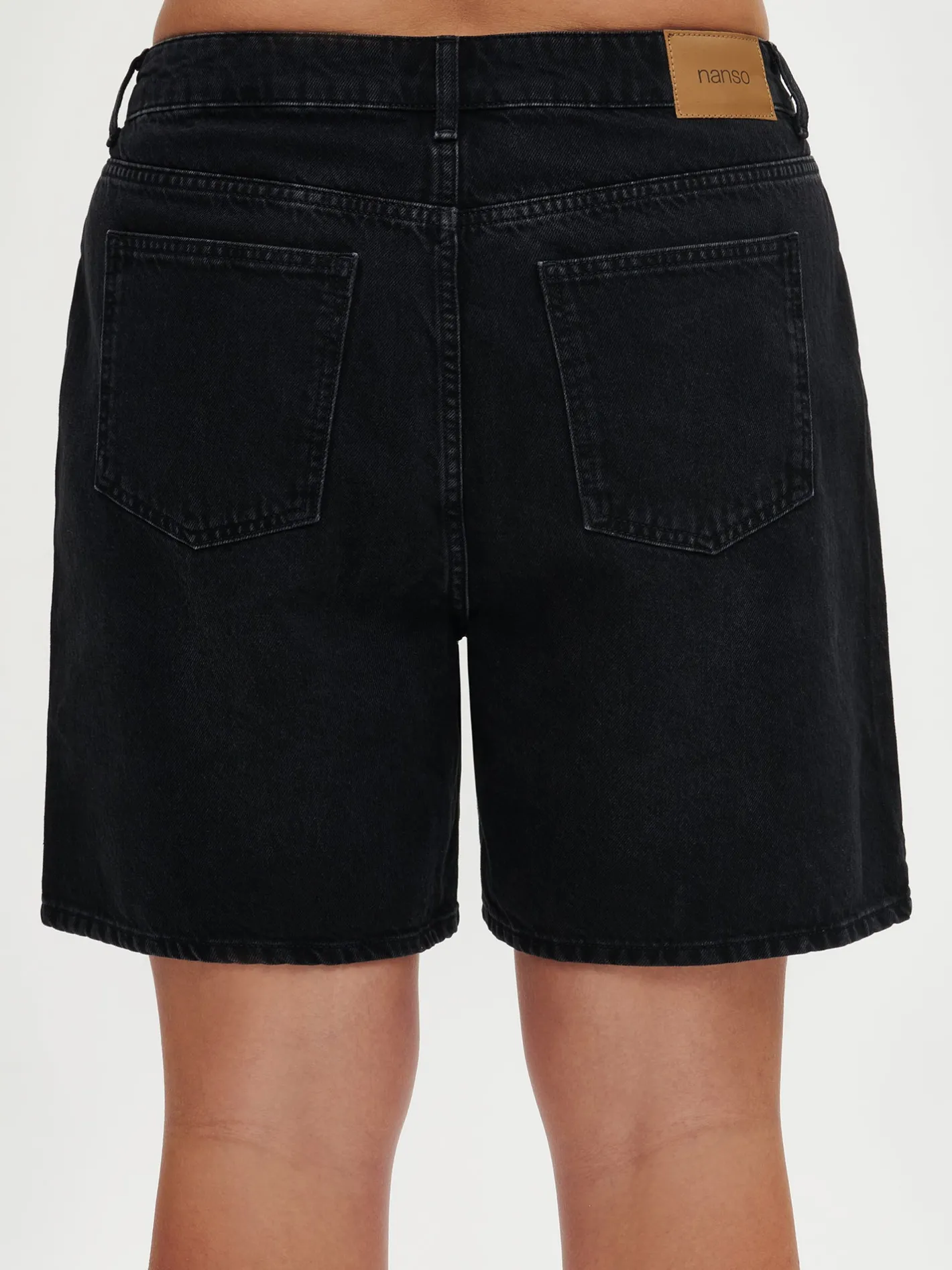 Nanso KAMILLA farkkushortsit - tumman* Housut Ja Farkut