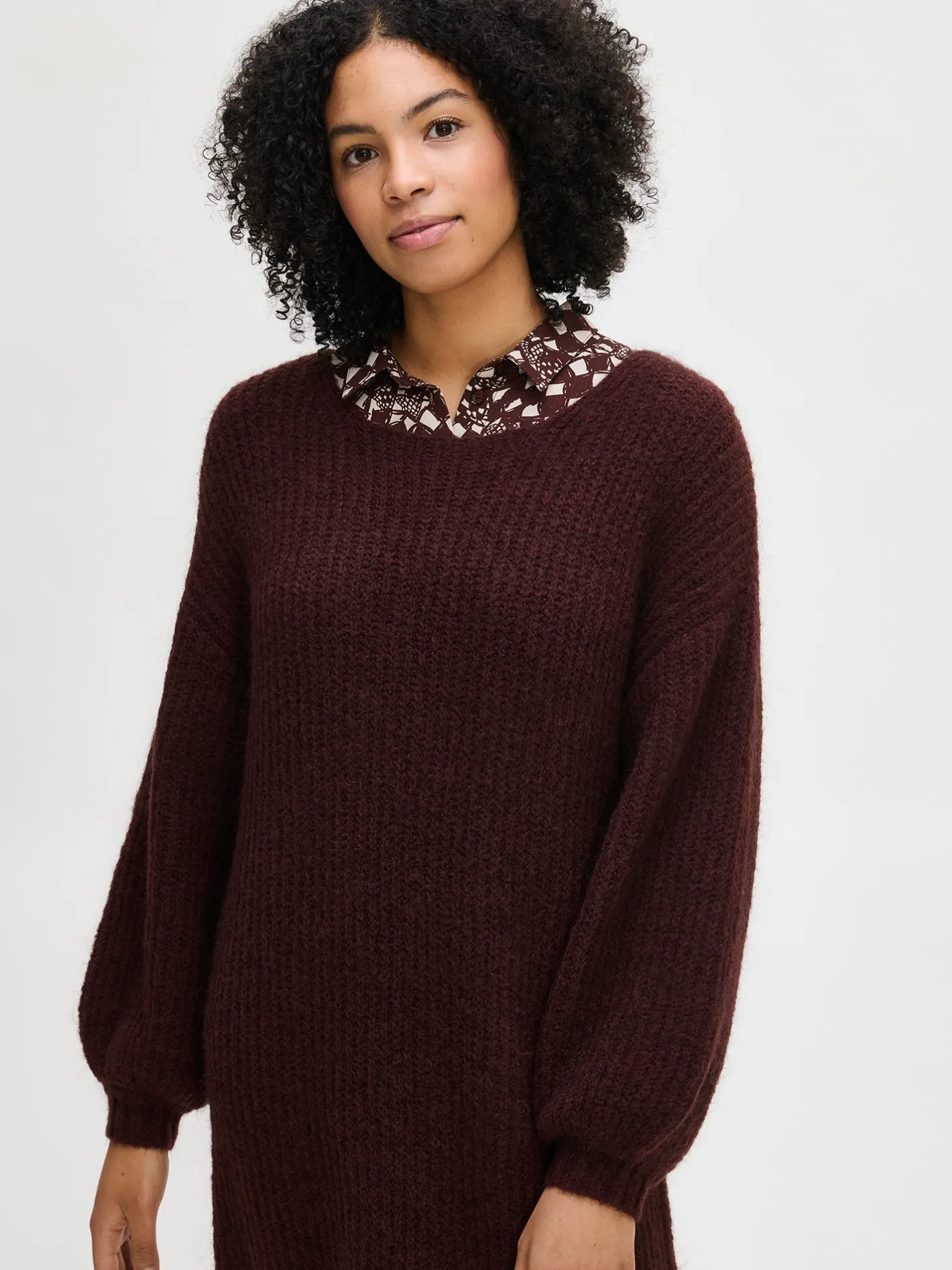 Nanso KARAMELLI neulemekko -* Mekot|Neuleet