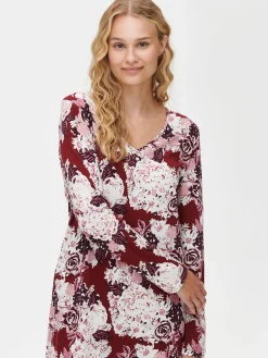 Nanso KRANSSI lyhyt yöpaita -* Yöasut Ja Oloasut