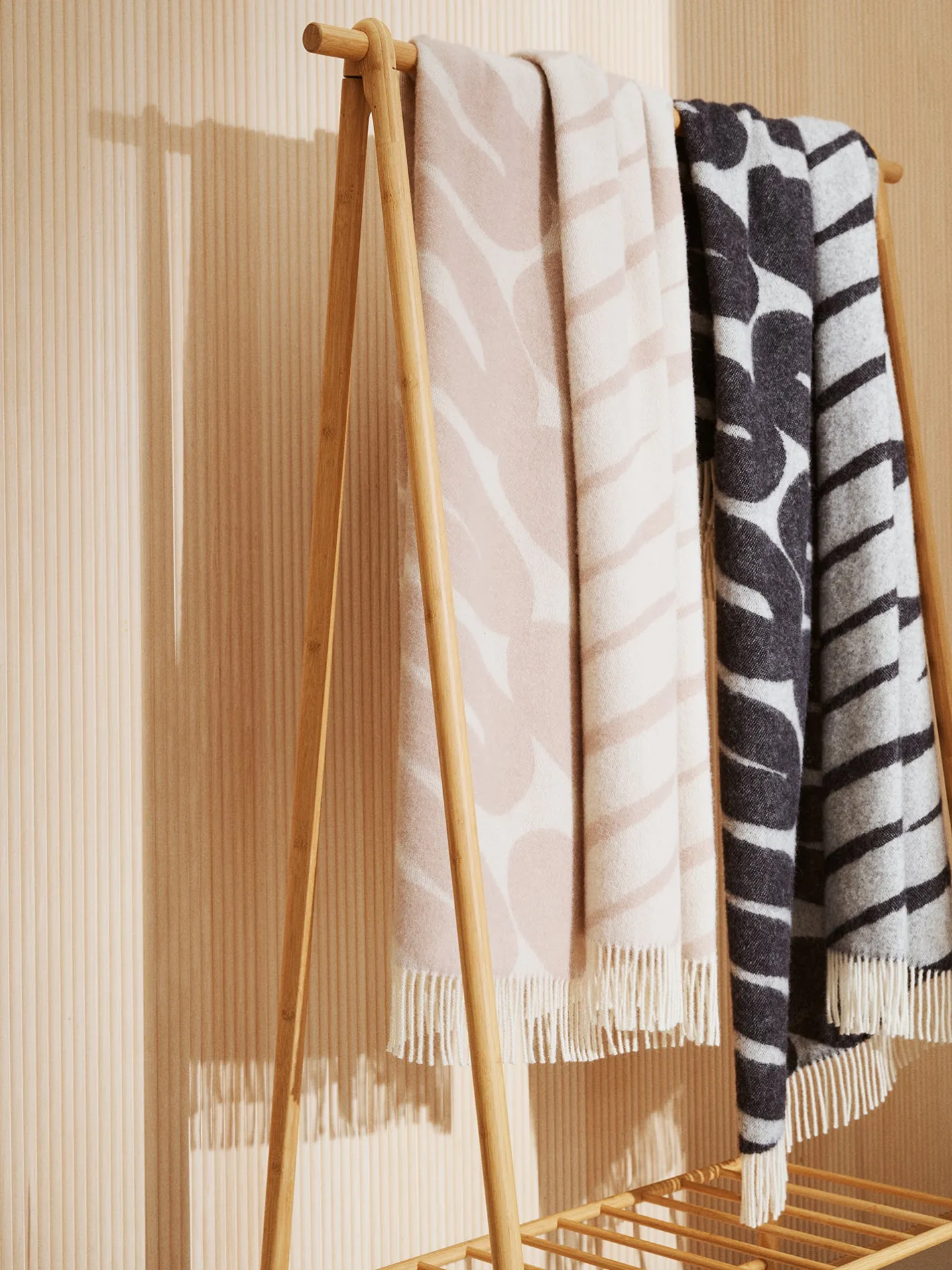 Nanso LASKOS torkkupeitto - -valkoinen* Tyynynpäälliset, Torkkupeitot Ja Viltit