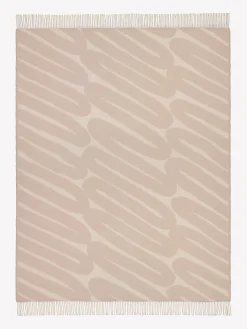 Nanso LASKOS torkkupeitto - -valkoinen* Tyynynpäälliset, Torkkupeitot Ja Viltit