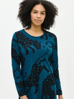 Nanso LEONORA lyhyt pitkähihainen yöpaita -* Yöasut Ja Oloasut