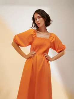 Nanso LUISA pitkä kangasmekko -* Mekot