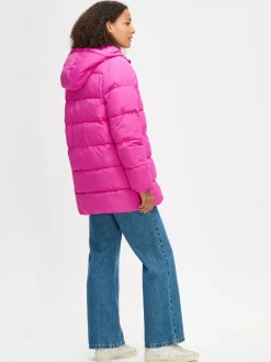 Nanso LUMI lyhyt toppatakki - pinkki* Takit, Jakut Ja Liivit