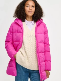 Nanso LUMI lyhyt toppatakki - pinkki* Takit, Jakut Ja Liivit