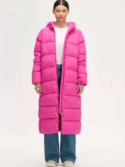 Nanso LUMI pitkä toppatakki - pinkki* Takit, Jakut Ja Liivit