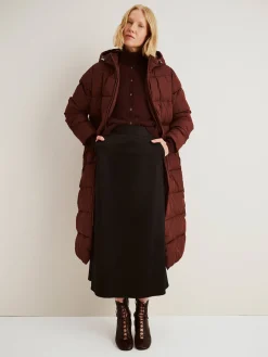 Nanso LUMI pitkä toppatakki -* Takit, Jakut Ja Liivit