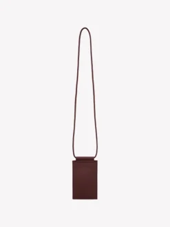 Nanso MINI NARU puhelinlaukku - tumma viininpunainen* Laukut|Asusteet