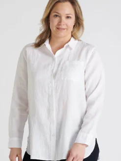 Nanso PELLAVA paitapusero -* Pellavavaatteet|Paidat Ja Tunikat