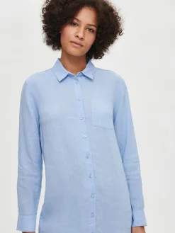 Nanso PELLAVA pitkä paitapusero -* Pellavavaatteet|Paidat Ja Tunikat