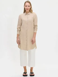 Nanso PELLAVA pitkä paitapusero -* Pellavavaatteet|Paidat Ja Tunikat