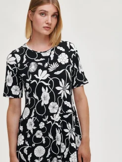 Nanso PIENI LINOKUKKA trikoomekko -* Mekot