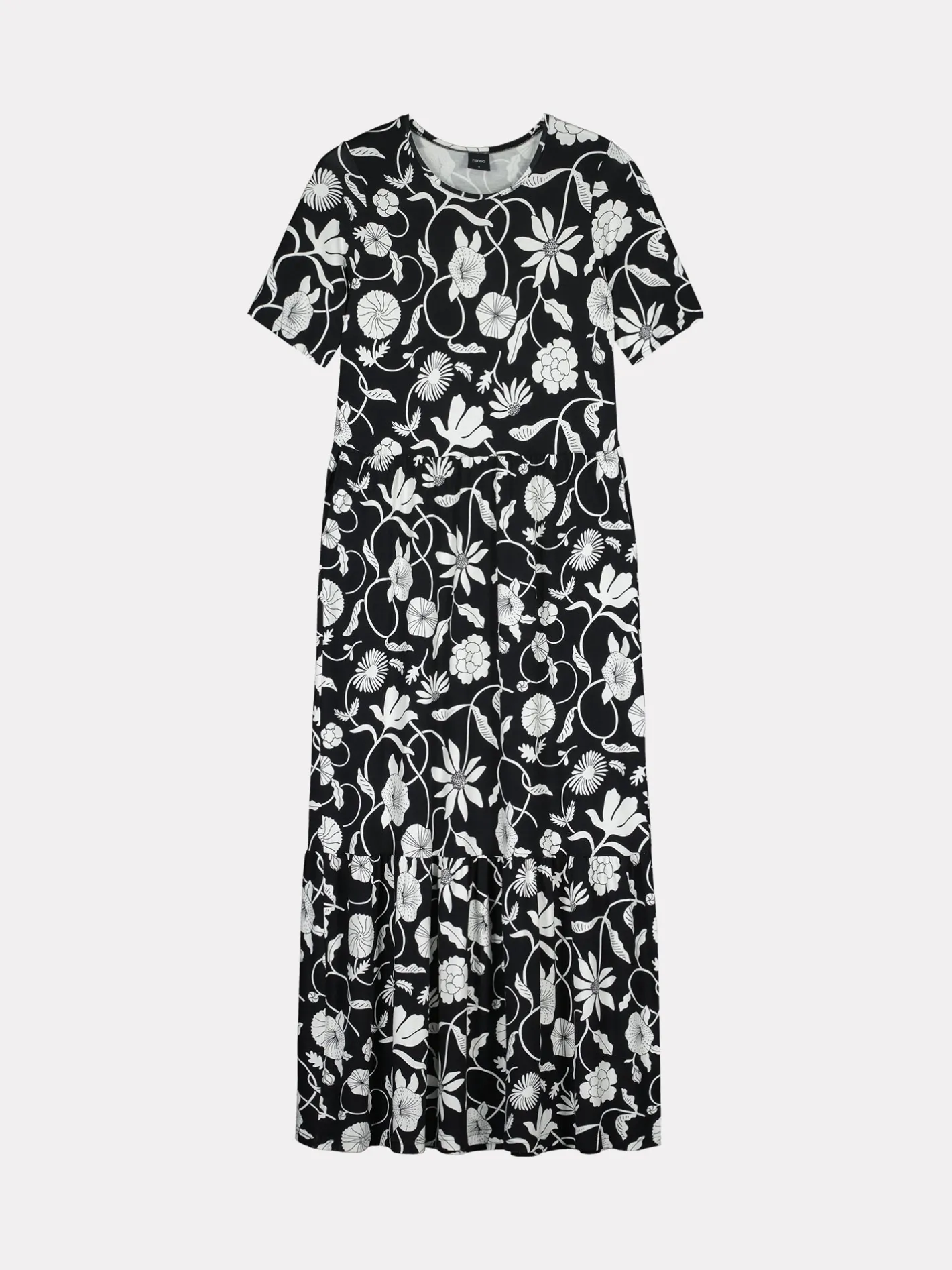 Nanso PIENI LINOKUKKA trikoomekko -* Mekot