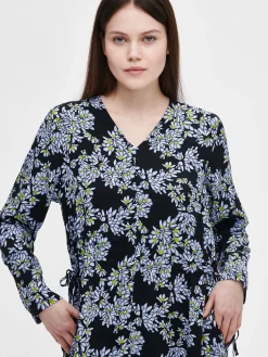 Nanso PIHLAJA pitkä kangasmekko -* Mekot