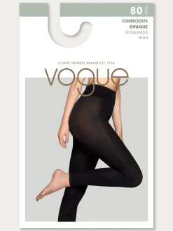 Nanso RECYCLED OPAQUE 80 den leggingsit - musta* Katso Valikoima|Katso Sukkahousut