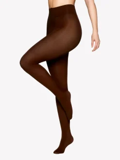 Nanso RECYCLED OPAQUE 80 den sukkahousut - ruskeat* Katso Valikoima|Katso Sukkahousut