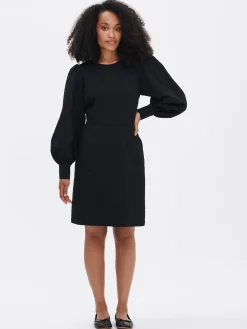 Nanso RELIEFI pitkähihainen mekko -* Mekot|Suosituimmat