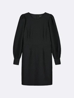 Nanso RELIEFI pitkähihainen mekko -* Mekot|Suosituimmat
