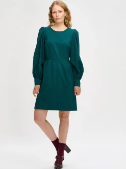 Nanso RELIEFI pitkähihainen mekko -* Mekot