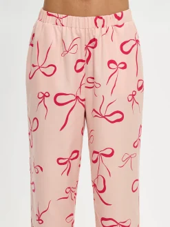 Nanso RUSETTI housut - vaaleanpunainen* Yöasut Ja Oloasut