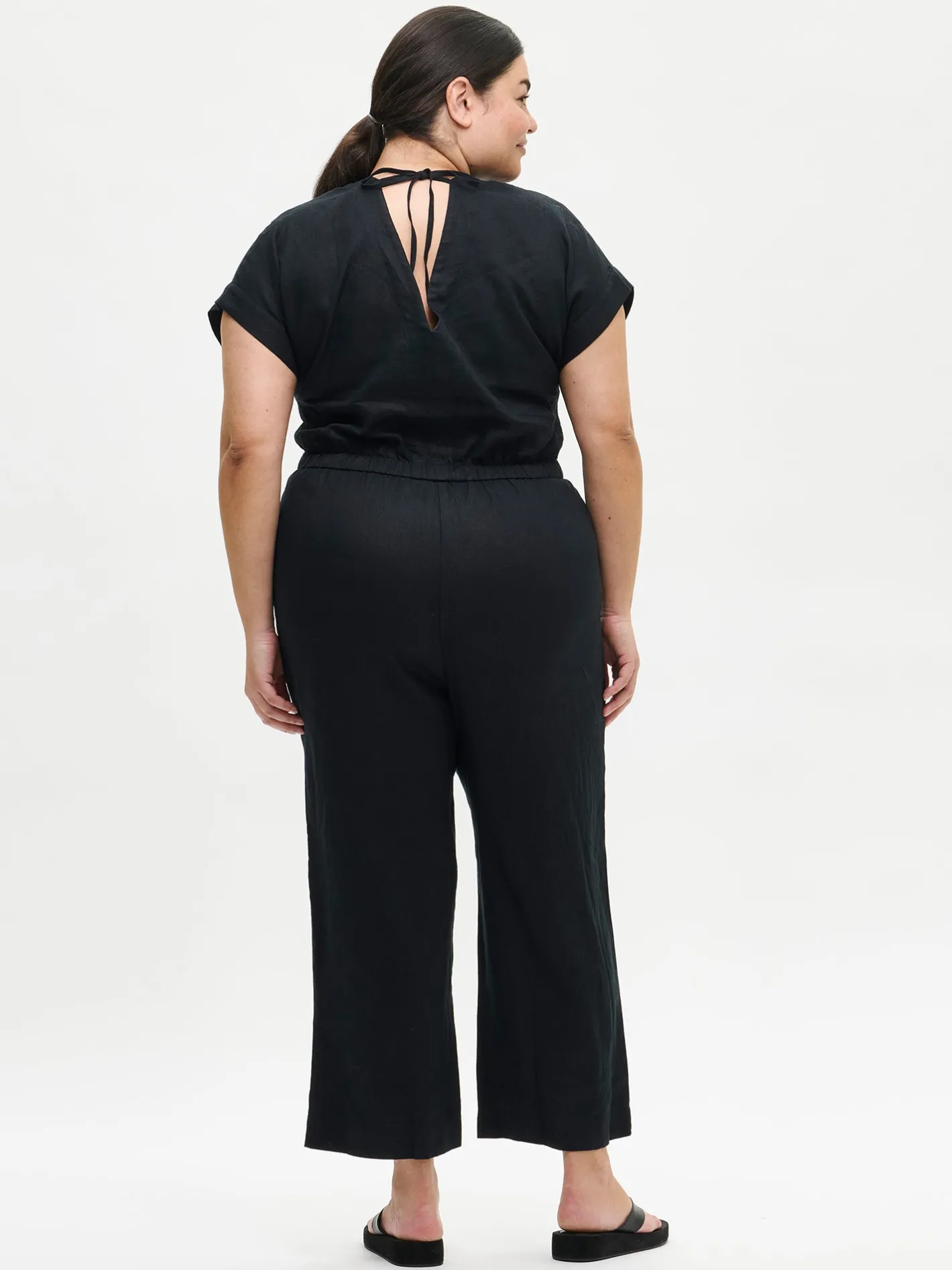 Nanso SAARI pellavahaalari -* Pellavavaatteet|Housut Ja Farkut