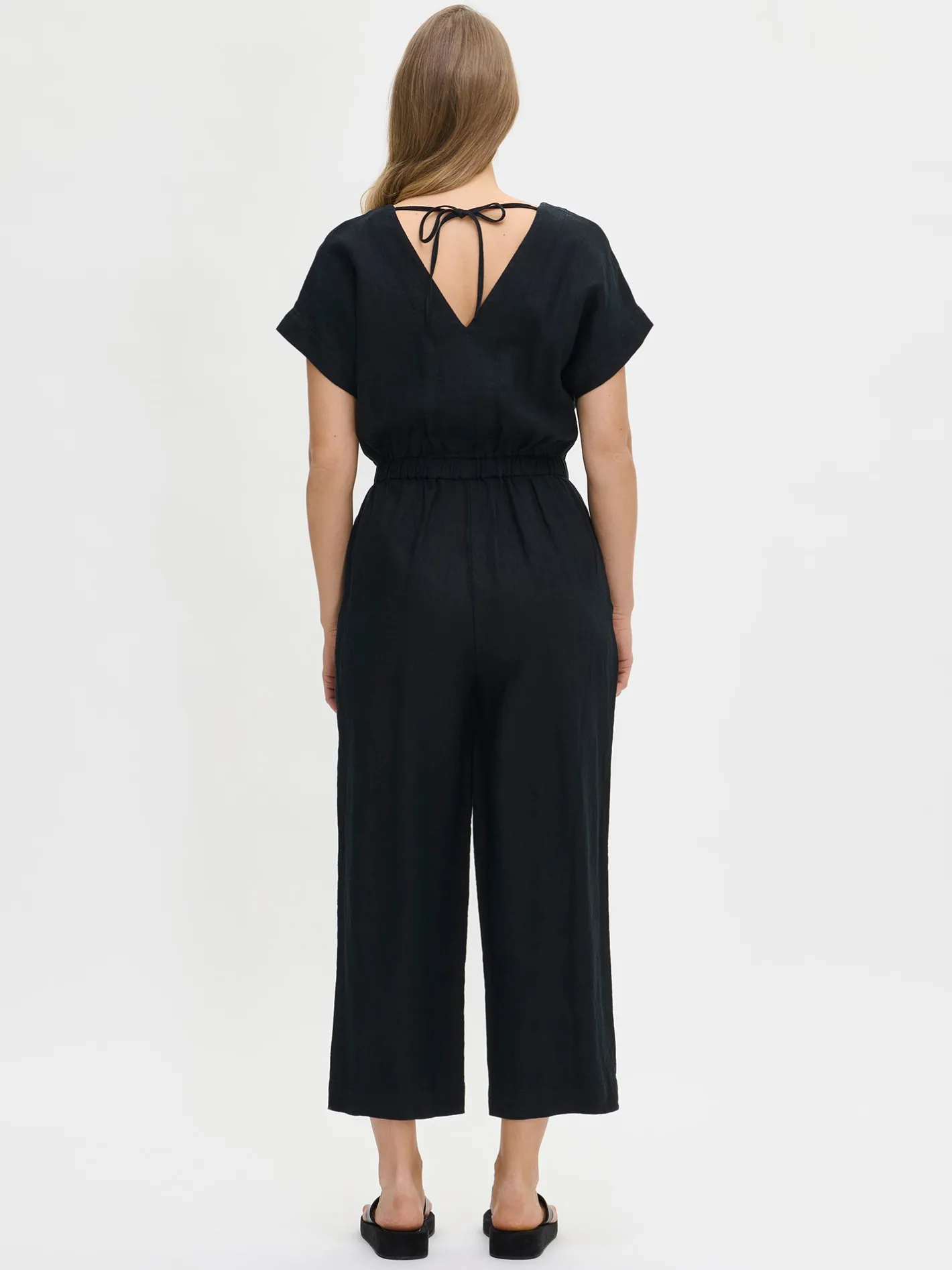 Nanso SAARI pellavahaalari -* Pellavavaatteet|Housut Ja Farkut