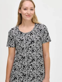 Nanso SAMETTIKUKAT tunika -* Paidat Ja Tunikat