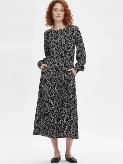 Nanso SARA pitkä kangasmekko -* Mekot