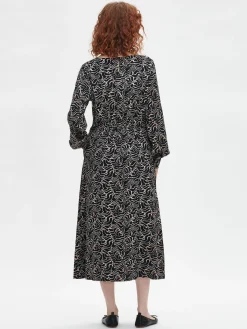 Nanso SARA pitkä kangasmekko -* Mekot