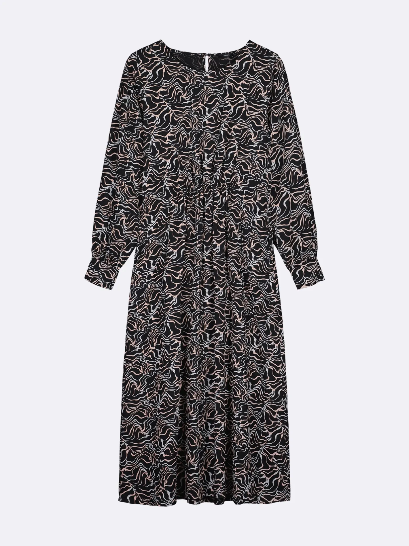 Nanso SARA pitkä kangasmekko -* Mekot