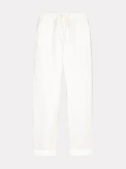 Nanso SARASTUS pellavahousut -* Pellavavaatteet|Yöasut Ja Oloasut