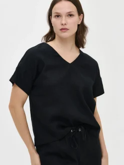 Nanso SARASTUS pellavapusero -* Pellavavaatteet|Yöasut Ja Oloasut