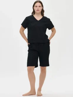 Nanso SARASTUS pellavashortsit -* Pellavavaatteet|Yöasut Ja Oloasut