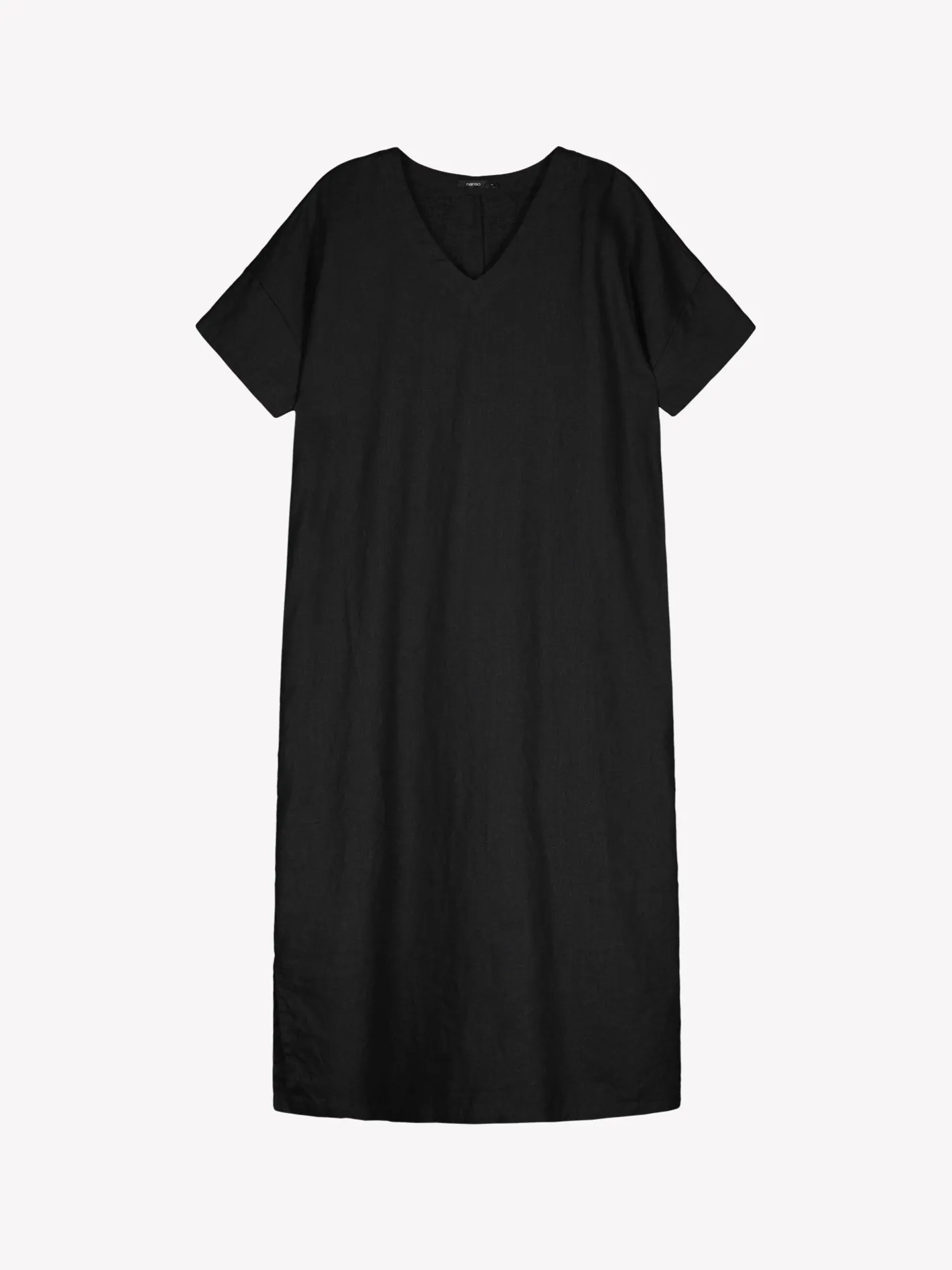 Nanso SARASTUS pitkä pellavakaftaani -* Pellavavaatteet|Yöasut Ja Oloasut