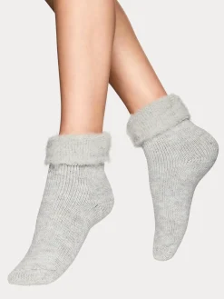 Nanso SOFTIES HOME pehmosukat - harmaa* Katso Valikoima|Katso Sukat