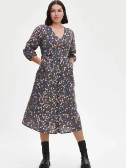 Nanso SORBETTI pitkä kangasmekko -* Mekot