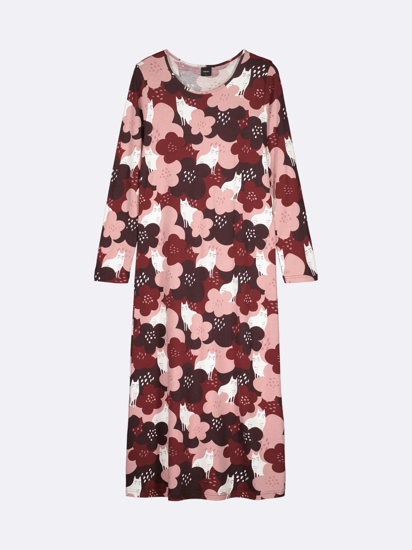 Nanso SYLVI pitkä yöpaita -* Yöasut Ja Oloasut