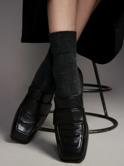 Nanso TERRY SOLE COMFORT merinovillasukat - tummanharmaa* Katso Valikoima|Katso Sukat